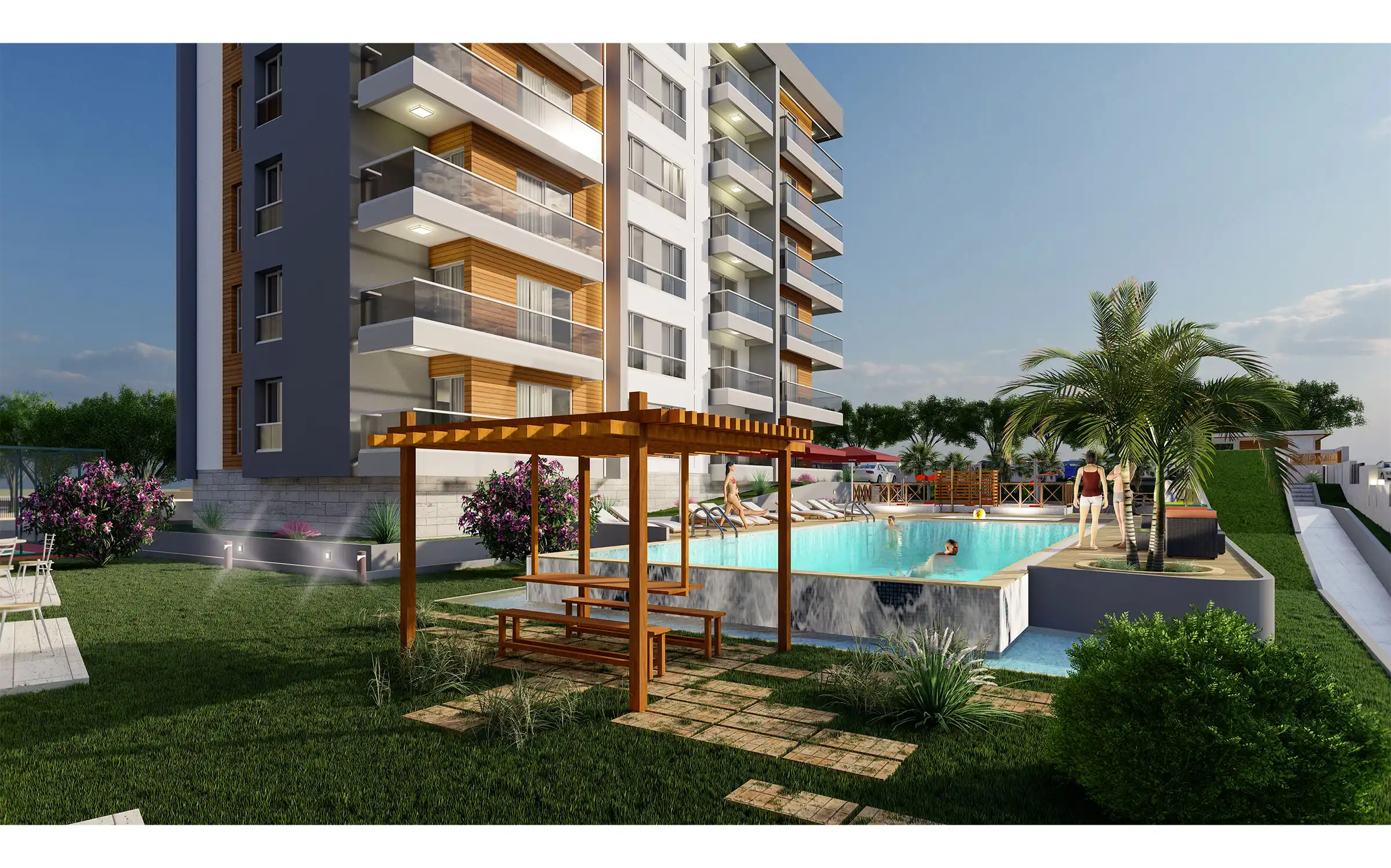 Изображение Готовые квартиры в комплексе с инфраструктурой, район Алтынташ